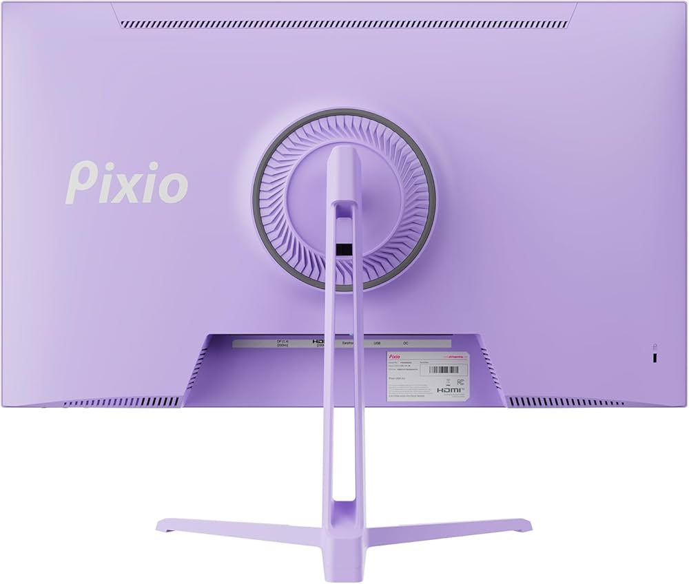 Amazon.co.jp: Pixio PX248 Wave Pastel Purple ゲーミングモニター