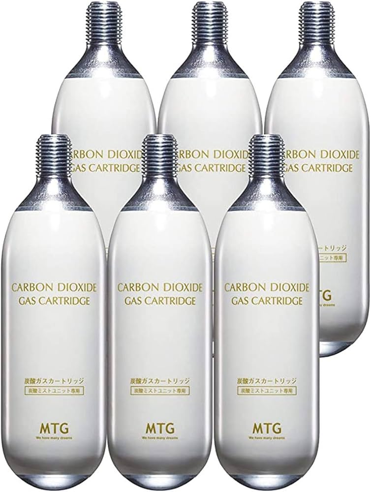 Amazon.co.jp: プロージョン 専用炭酸ガスカートリッジ ホワイト 6本