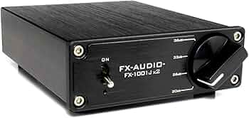 Amazon.co.jp: FX-AUDIO- FX-1001Jx2 TPA3116 デジタルアンプIC搭載
