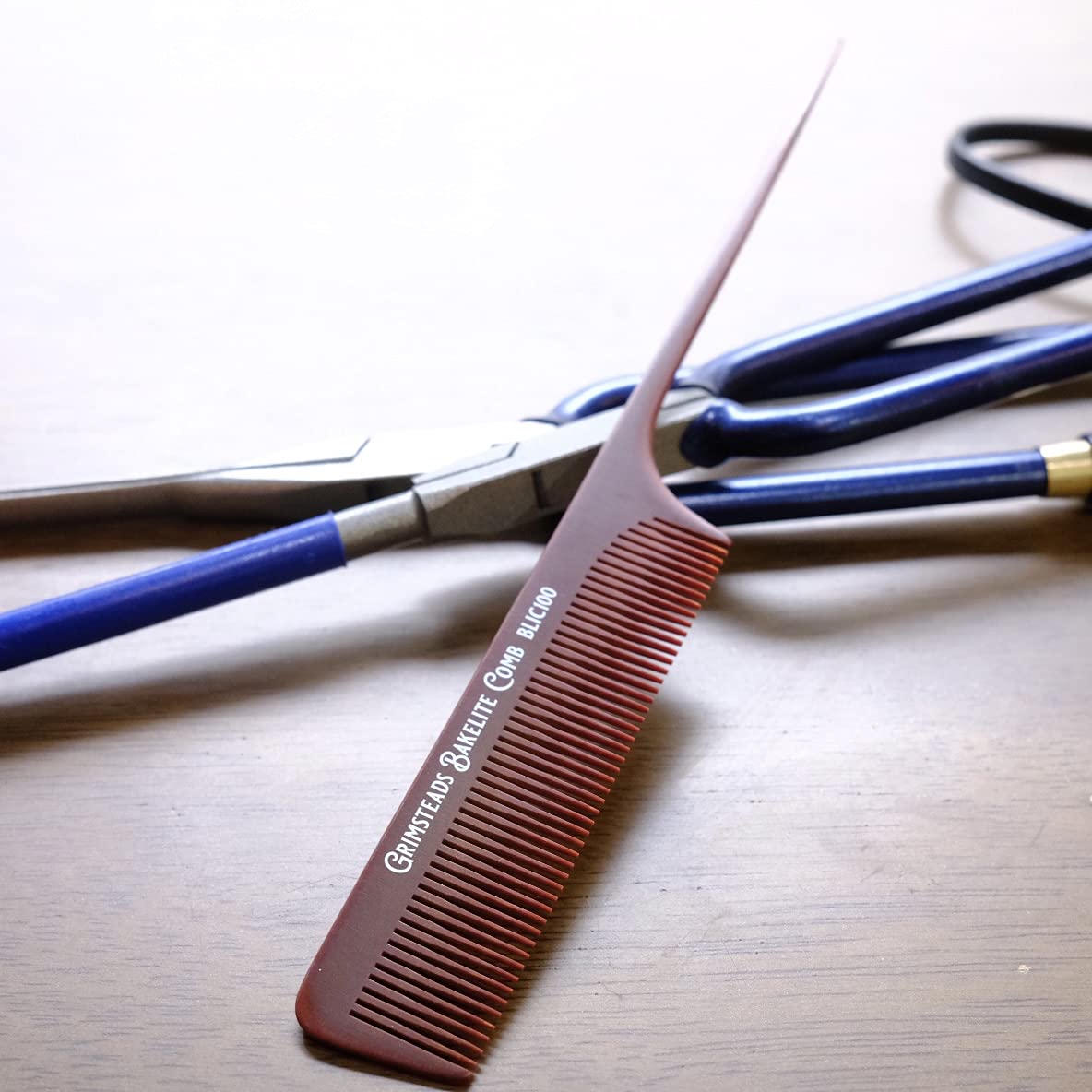 レンツアイロン 8角 6ミリ理容櫛コームベーク