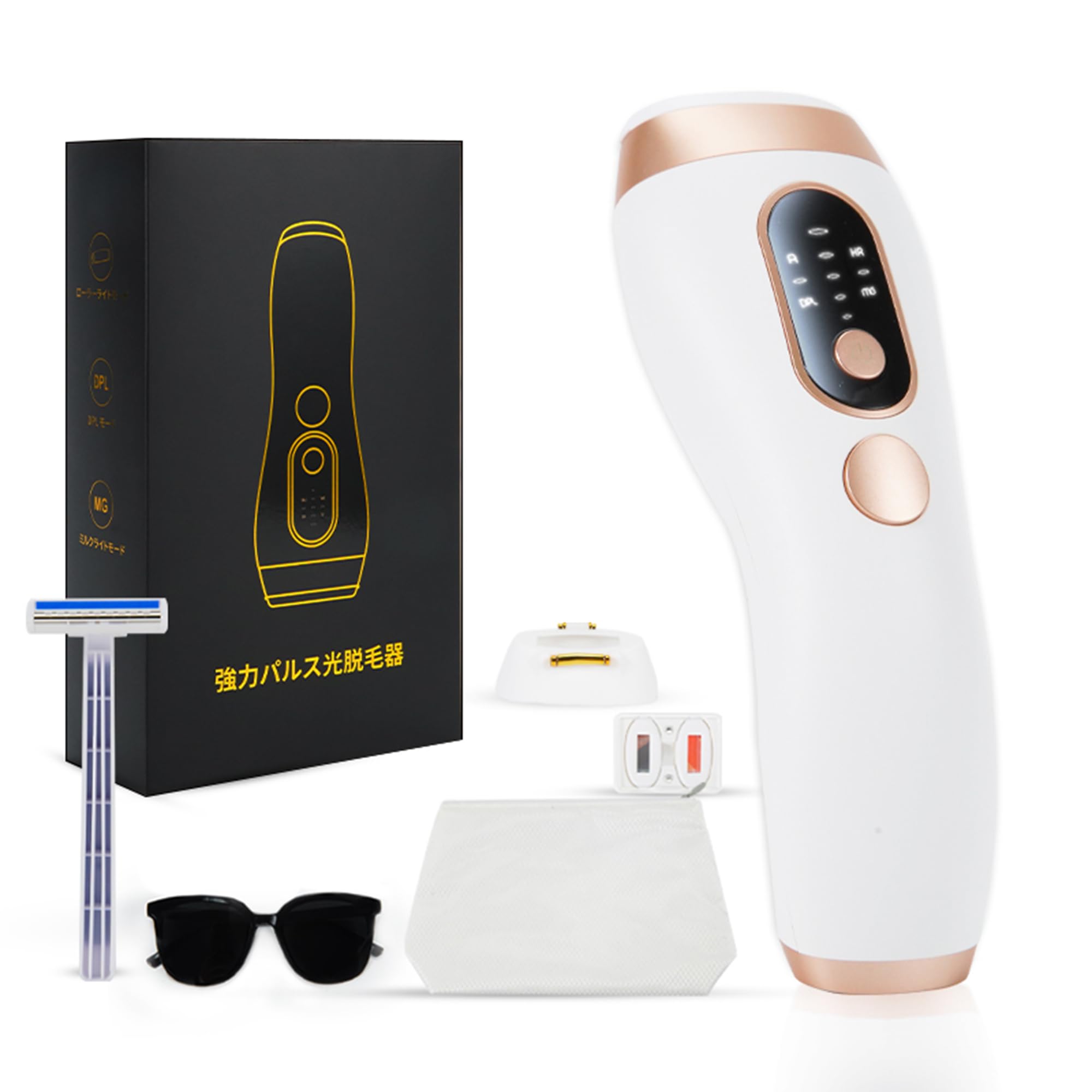 Amazon | 【2026新登場・日本特許技術】SkinRevolve 脱毛器 業務用21J