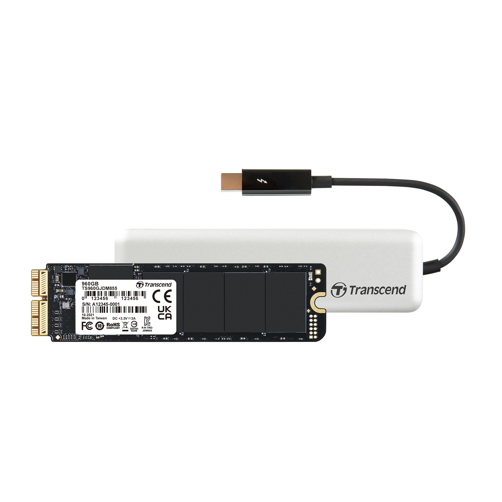 Amazon.com: Transcend TS960GJDM855 960GB JetDrive 855 Thunderbolt