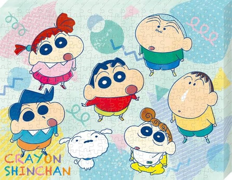 レア！クレヨンしんちゃん ジグソーパズル 初代しんのすけ レトロ レア