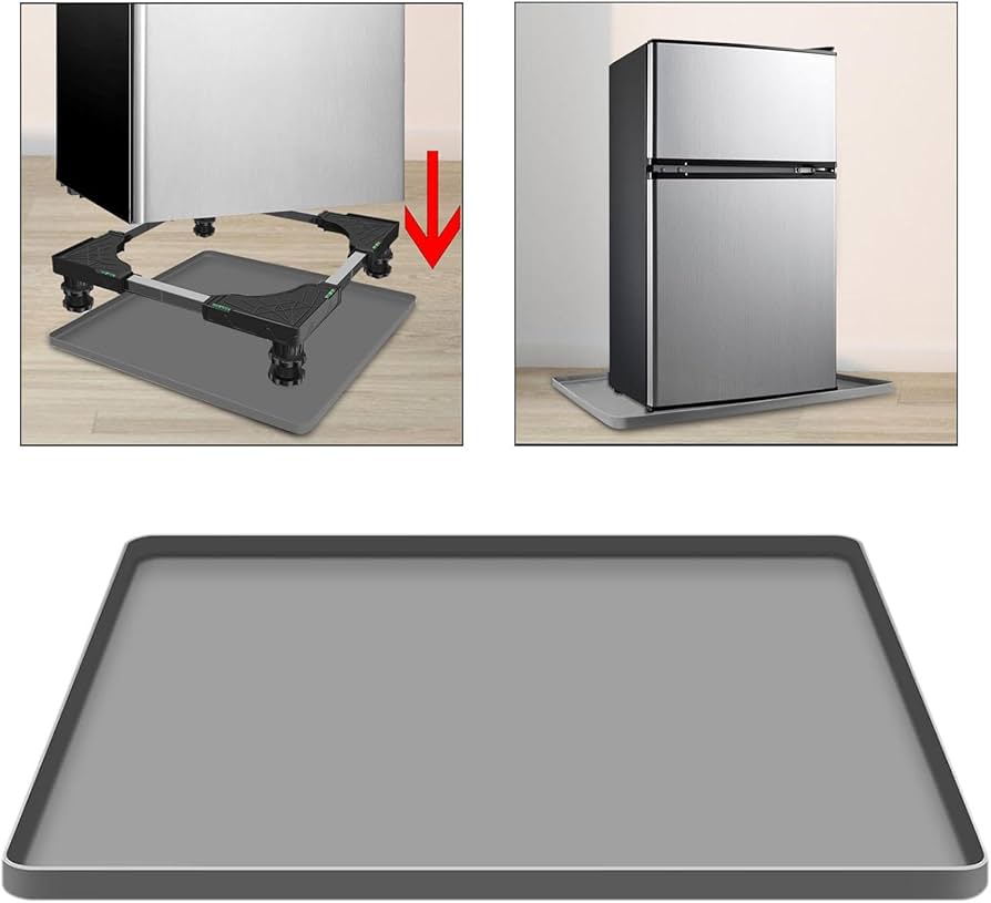 Amazon｜Milageto ミニ冷蔵庫マット 冷蔵庫フロアマット 無味