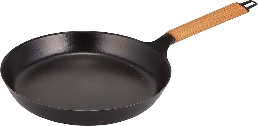 Vermicular Frying Pan, 11.0 inches (28 cm), Oak, Gas and Induction