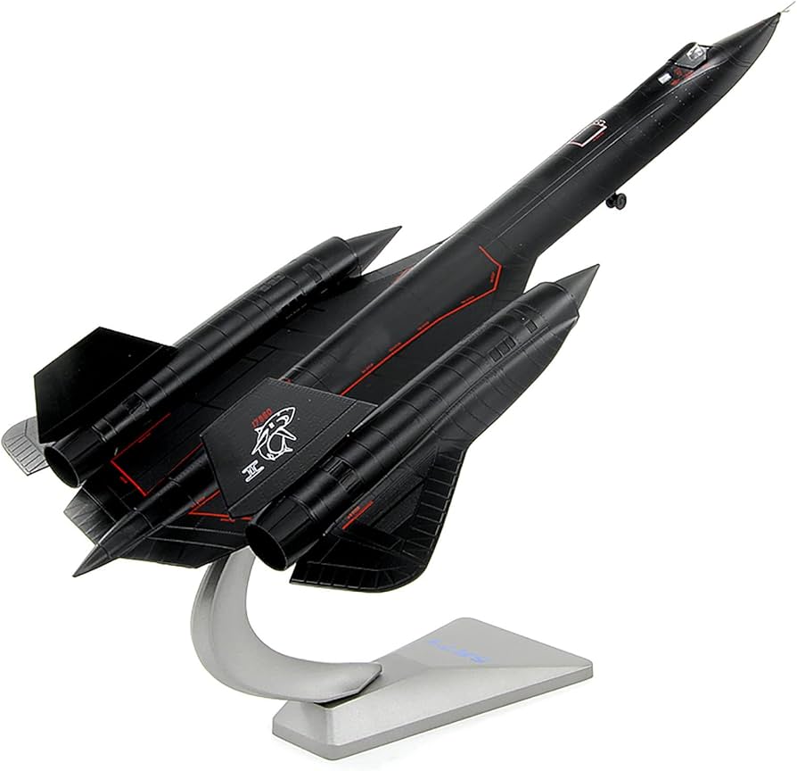 Amazon.co.jp: 1/72 SR-71ブラックバード高高度偵察機メタル戦闘機