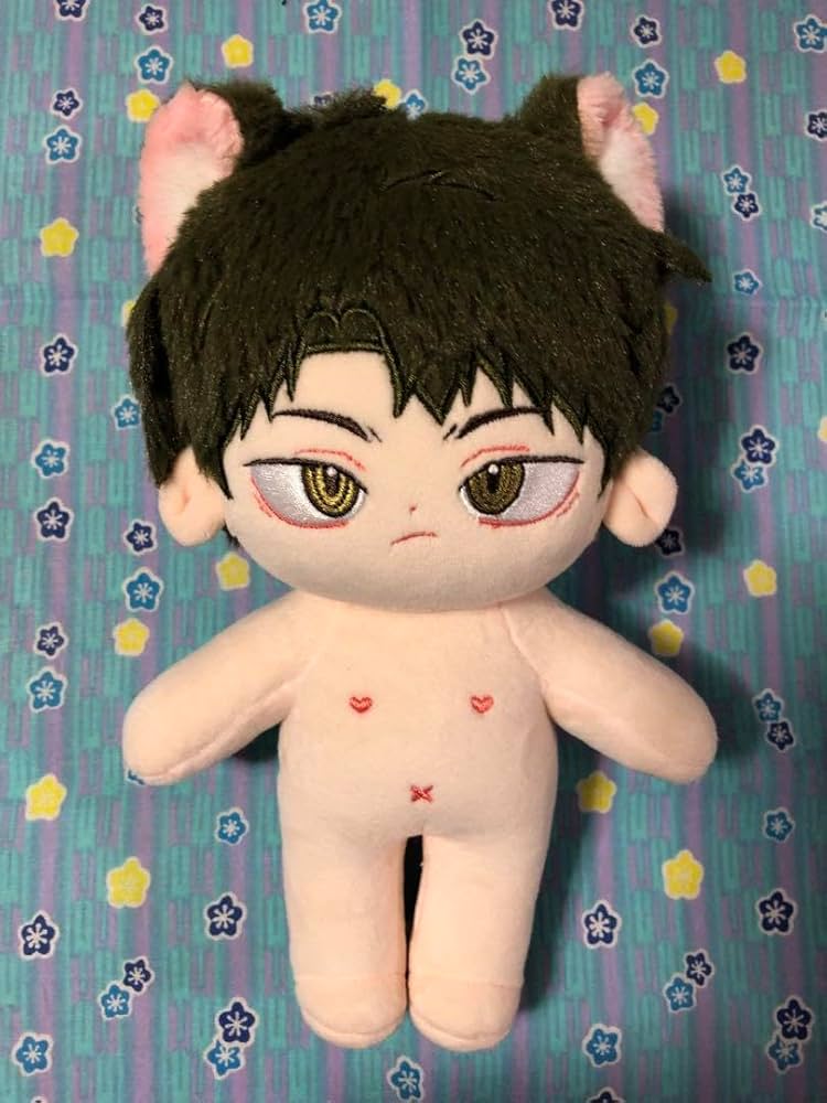 Amazon.co.jp: 着せ替え ぬいぐるみ20cm 牛島若利 ハイキュー!! 耳あり