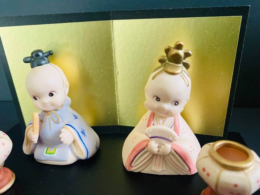 ローズオニールキューピー ひな人形2体セット KC-3756-1200 ローズ