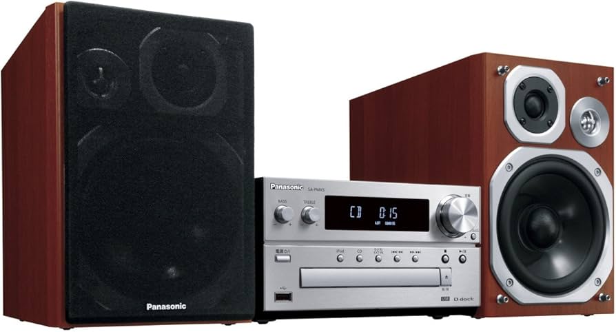 Amazon.co.jp: Panasonic CDステレオシステム シルバー SC-PMX5-S