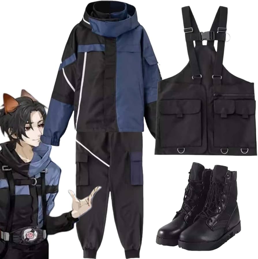 Amazon.co.jp: 仮面ライダー 浮世英寿 コスプレ衣装 ジャケット 仮面