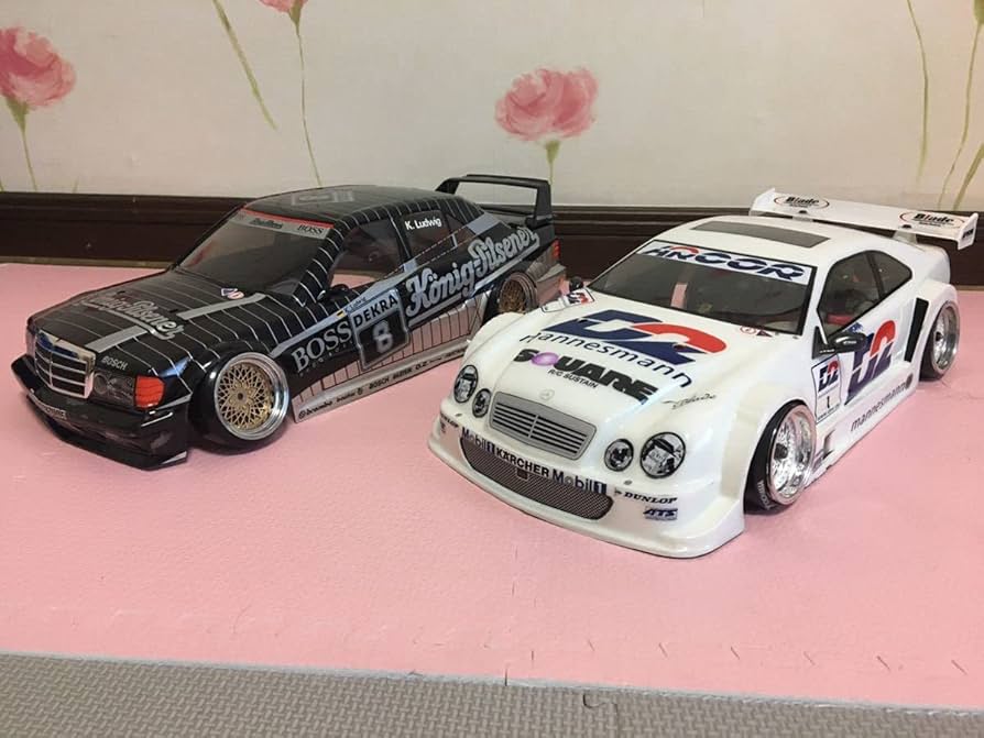 Amazon.co.jp: 1/10 メルセデスベンツ 190E AMG CLK DTM レーシング