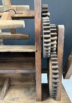 Amazon | 【糸巻き機】手回し糸巻き木製アンティーク古民具レトロ 303