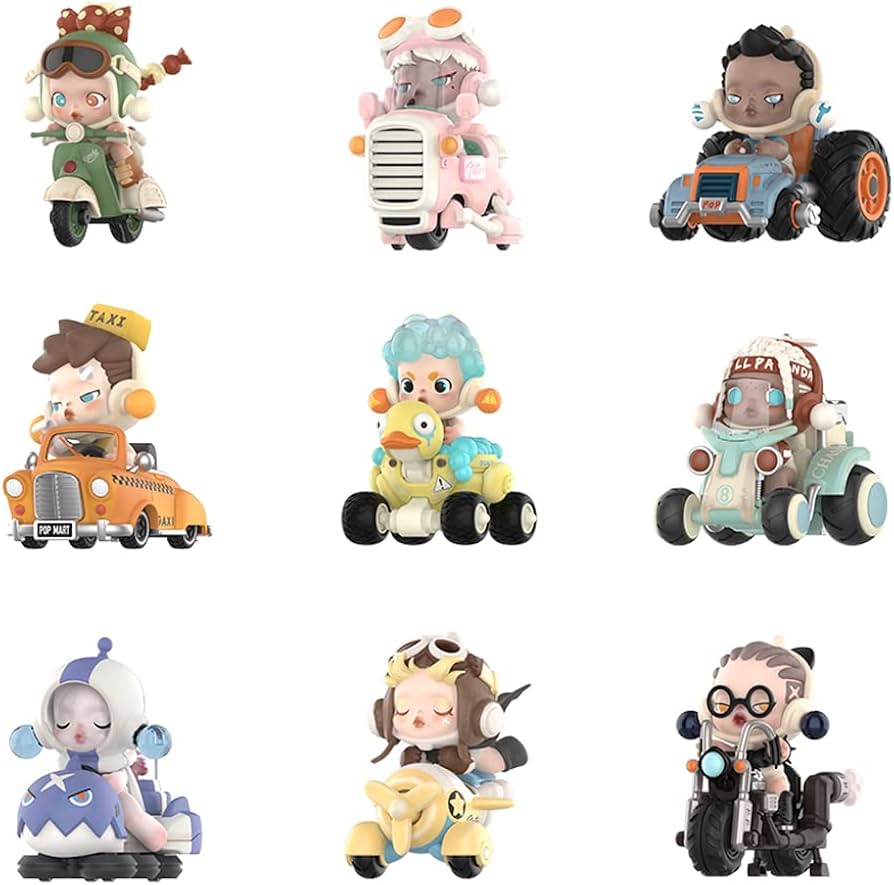 Amazon.co.jp: POP MART SKULLPANDA Laid Back Tomorrow シリーズ