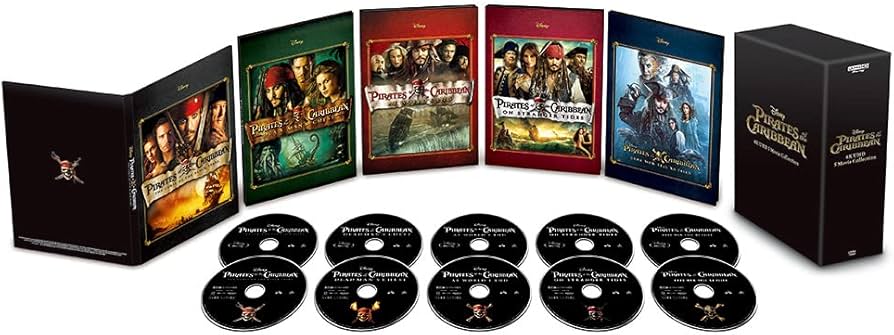 Amazon.co.jp: パイレーツ・オブ・カリビアン 4K UHD 5ムービー