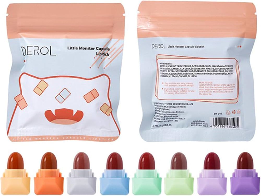 Amazon.co.jp: 口紅セット 8色セット リップグロスセット ミニサイズ