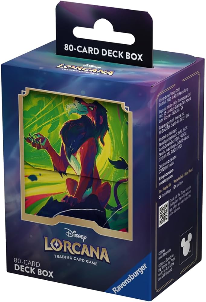 Amazon.co.jp: Ravensburger ディズニー ロルカナ TCGデッキボックス