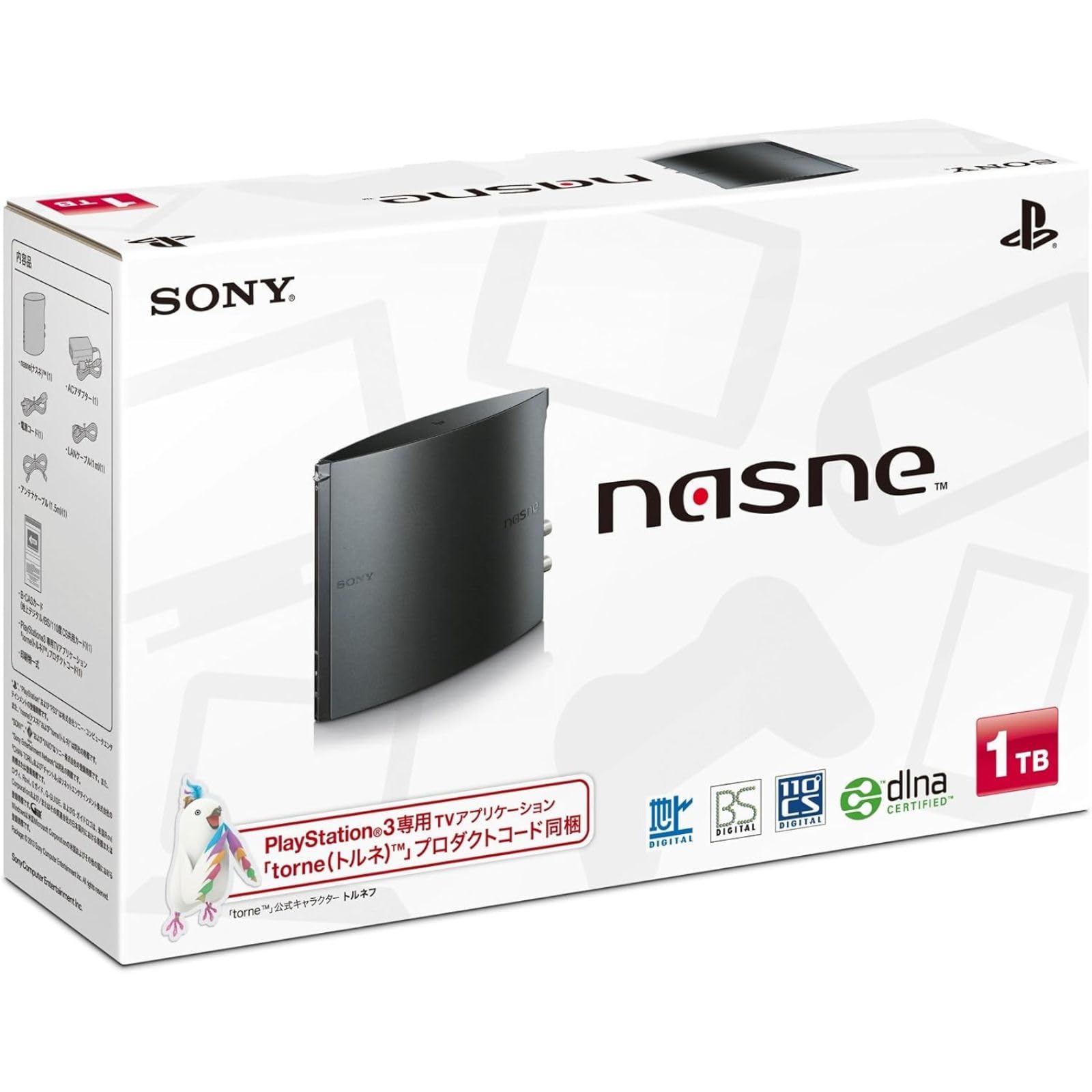 Amazon | 【整備済み品】 SONY ソニー nasne 1TBモデル (CECH-ZNR2J