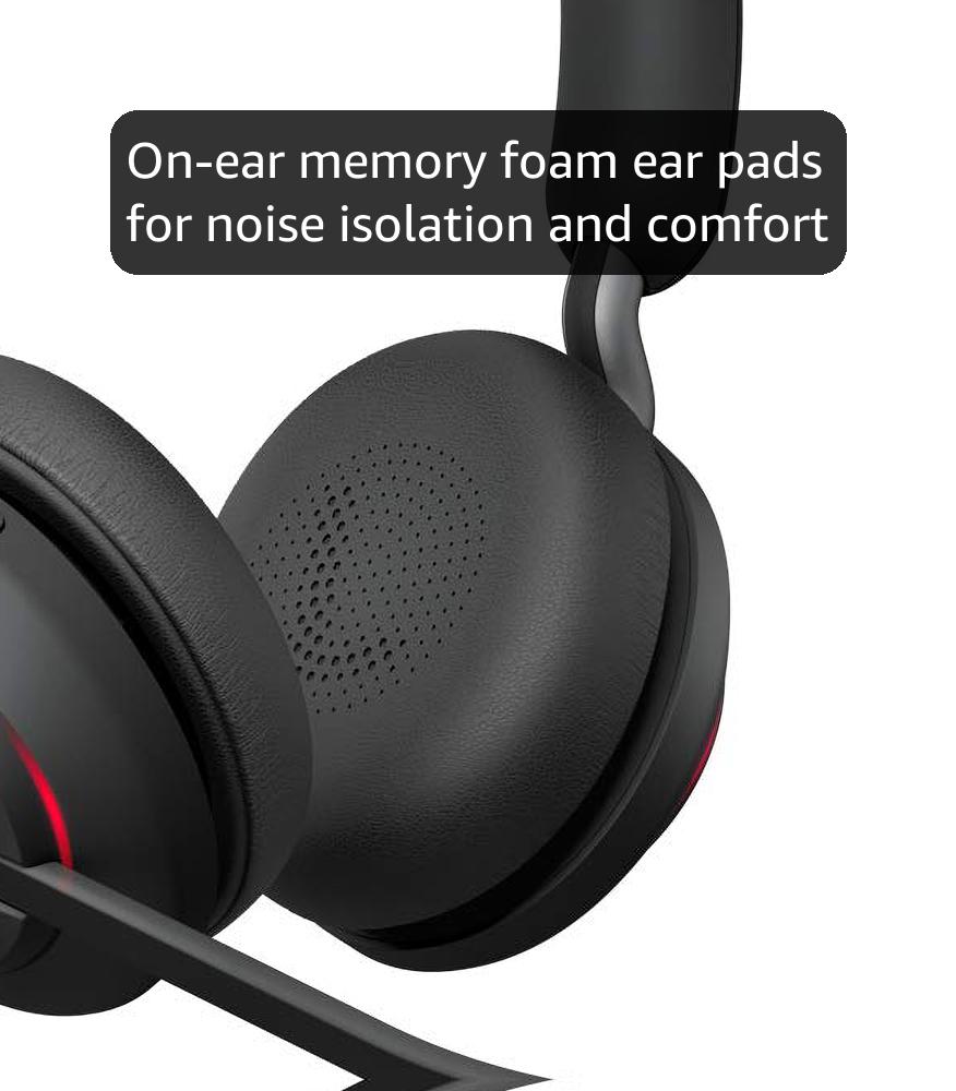 Amazon.com: Jabra Evolve2 65 Headset MS Stereo Black : Electronics