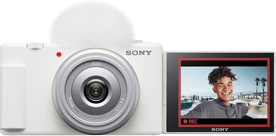 Amazon.com: Sony ZV-1F Vlog Camera for Content Creators and