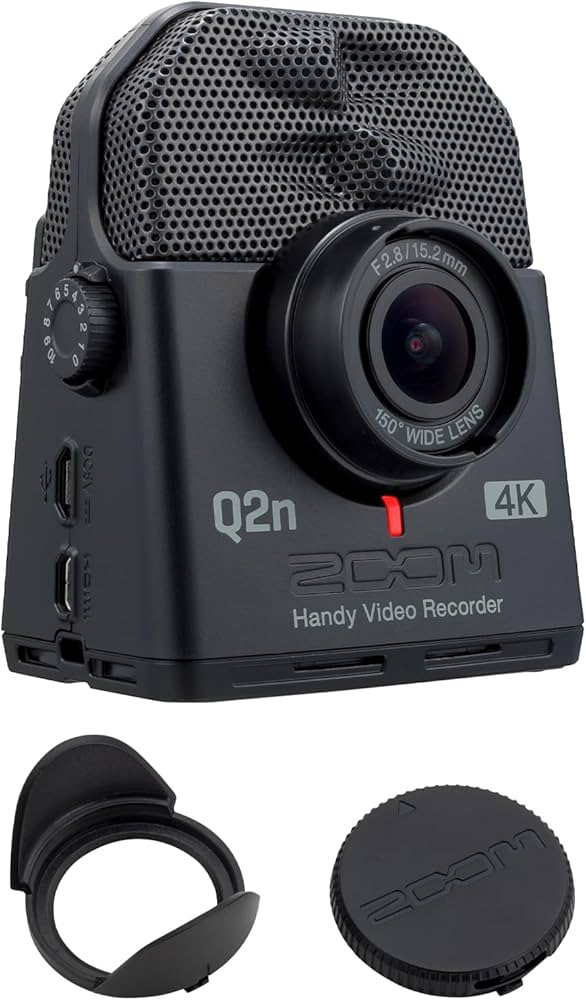 Amazon.co.jp: ZOOM ズーム Q2n-4K 4Kビデオカメラ 150°広角