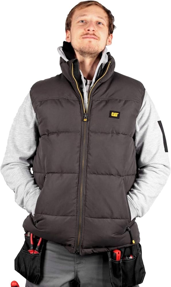 Amazon | Caterpillar メンズ Caterpillar C430 キルト断熱ボディ