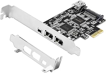 Amazon.com: LinksTek 4-Ports PCIE 1394A Firewire 400 Card for