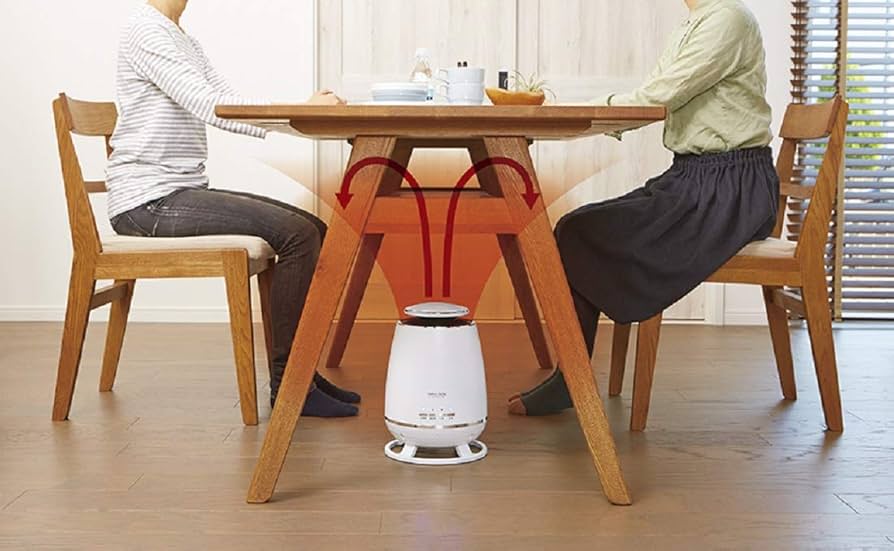 Amazon.co.jp: APIX アピックス 360°セラミックヒーター ブラック FSWH