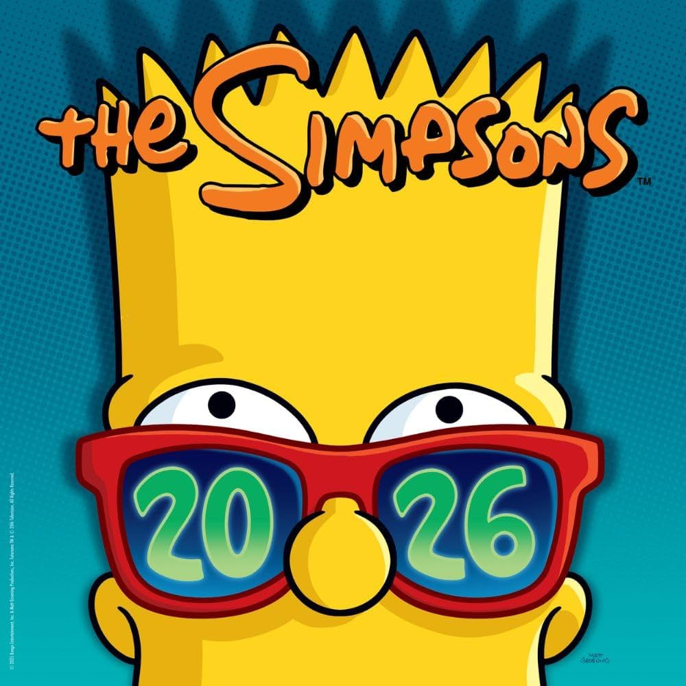 Amazon | THE SIMPSONS 2026 SQUARE CALENDAR | 輸入版カレンダー