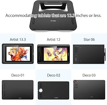 Amazon | XPPen 液タブ ペンタブ スタンド 10～13インチ用 液晶ペン
