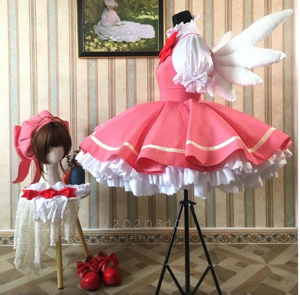 Amazon.co.jp: [XIN XIN] カードキャプターさくら 木之本桜 コスプレ