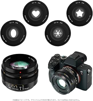 Amazon.co.jp: SG-image 50mm F1.8 ファントムレンズ フルサイズ対応 E