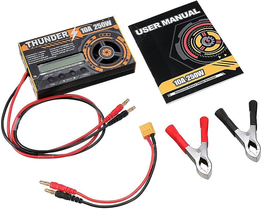 Amazon.co.jp: HOTA THUNDER ミニ四駆 充電器 6250【 Turnigy Reaktor