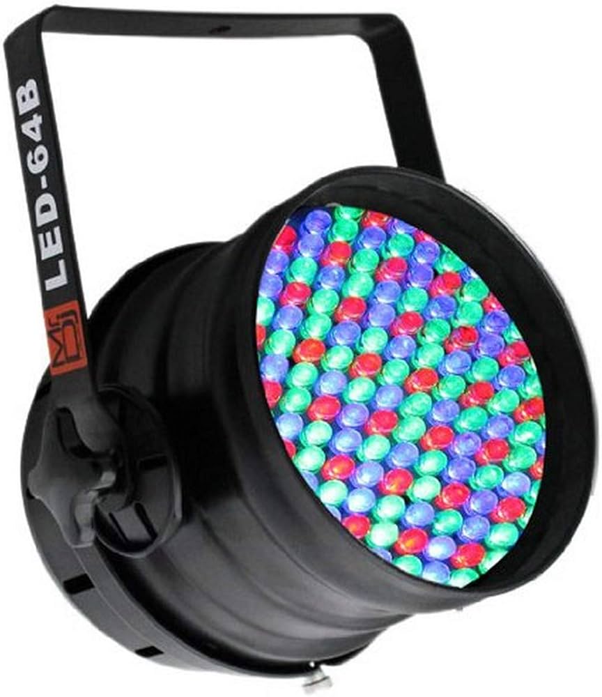 Amazon.co.jp: Mr. Dj LED-64 DMX 6チャンネル調光/ストロボ自動点灯