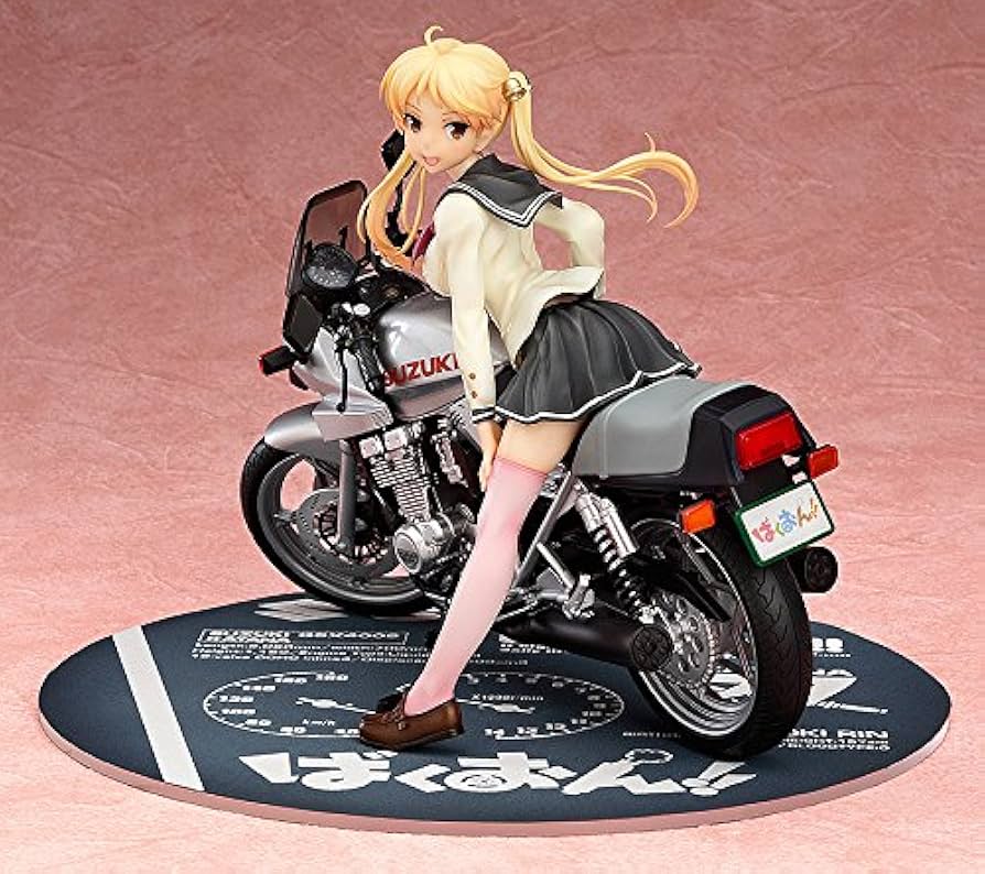 Amazon.co.jp: ばくおん!! 鈴乃木凜&GSX400Sカタナ 1/10スケール