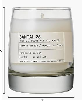 Amazon.com: LE LABO Santal 26 Scented Candle 245 Grams 8.6 Ounce
