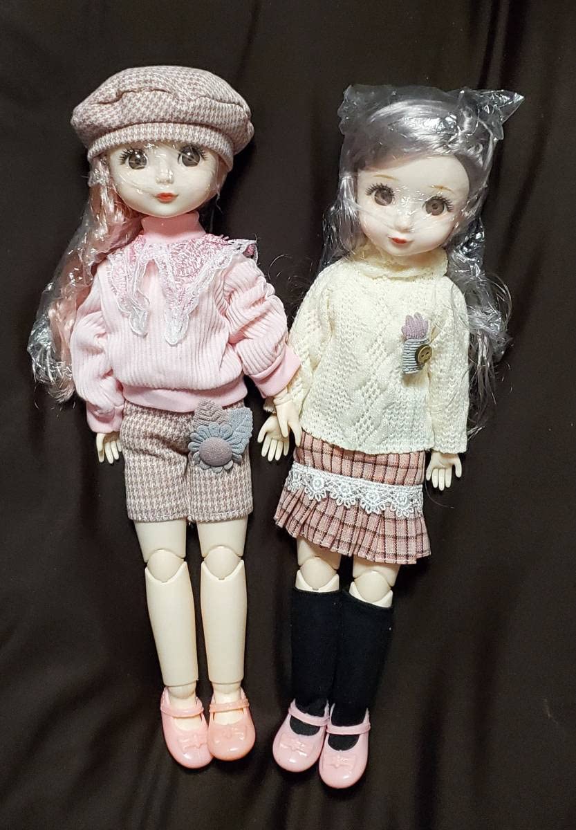 Amazon | 関節可動式 着せかえ人形【全6種セット】 ~アミューズメント