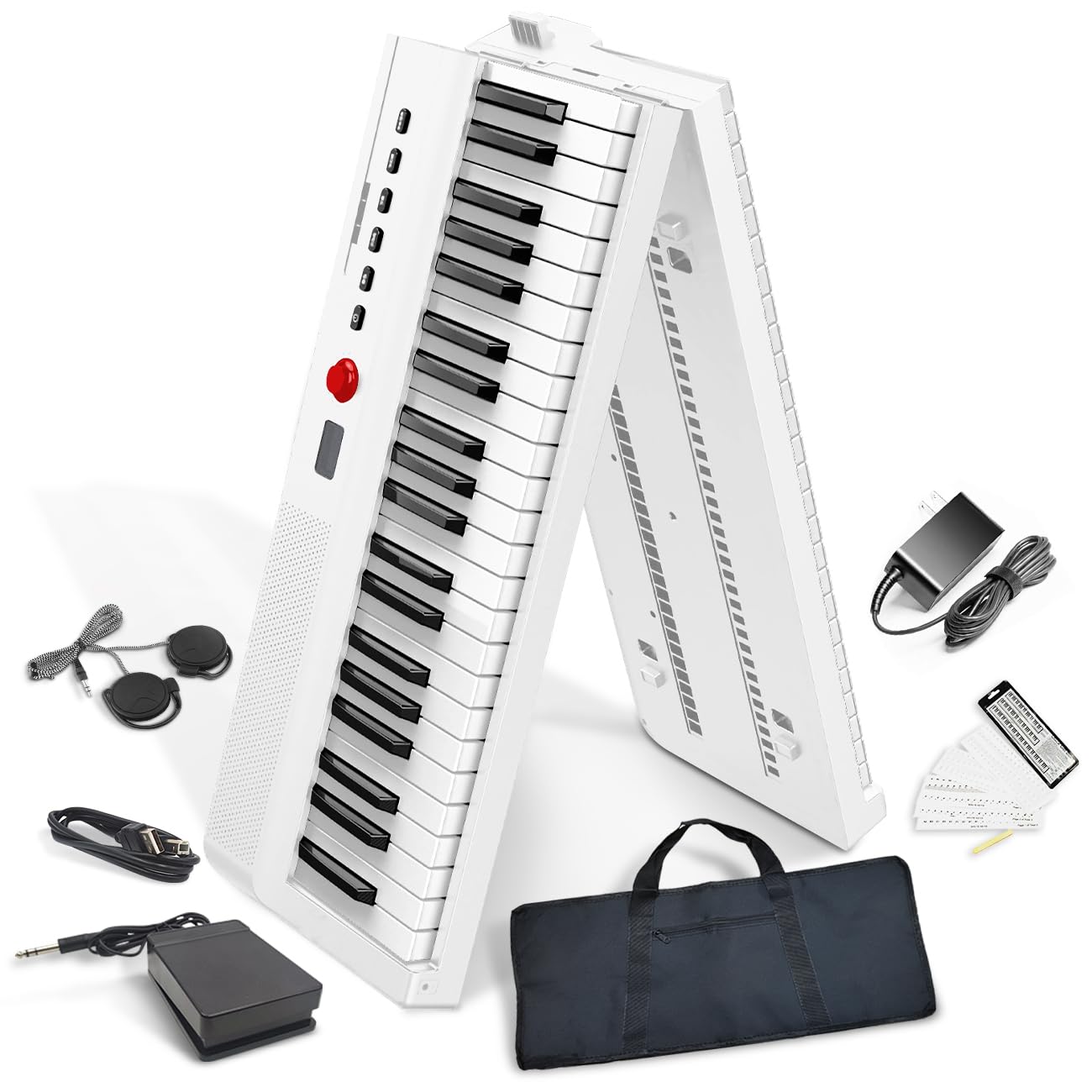 Amazon | 【音質アップ 折り畳み式】 Longeye 電子ピアノ 88鍵盤 FOLD
