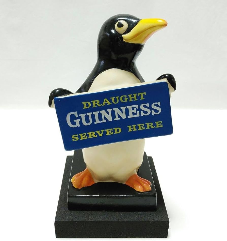 Amazon | ペンギン ギネスビール人形 貴重ビンテージ 1968年