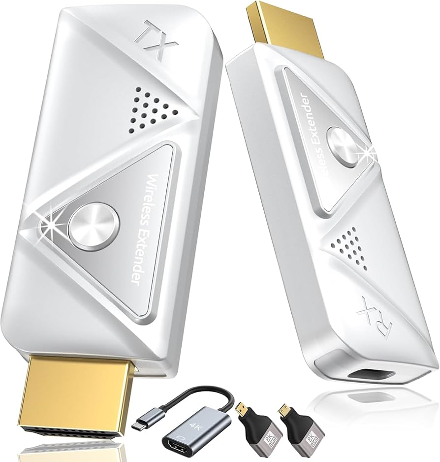 Amazon.co.jp: ワイヤレスhdmi 無線 送受信機セットプラグアンドプレイ