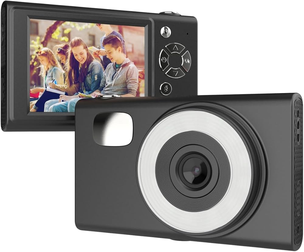 Amazon | H12 CCD デジタルカメラ 48 メガピクセル 2.8 インチ IPS HD