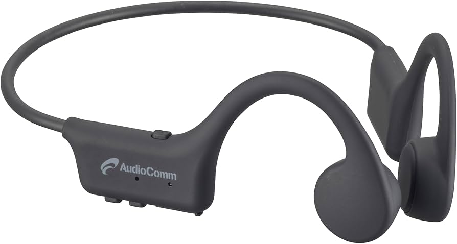 Amazon.co.jp: オーム電機AudioComm 骨伝導イヤホン ワイヤレス