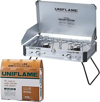 Amazon | ユニフレーム (UNIFLAME) US-1900 ツインバーナー ＆ UG-P250