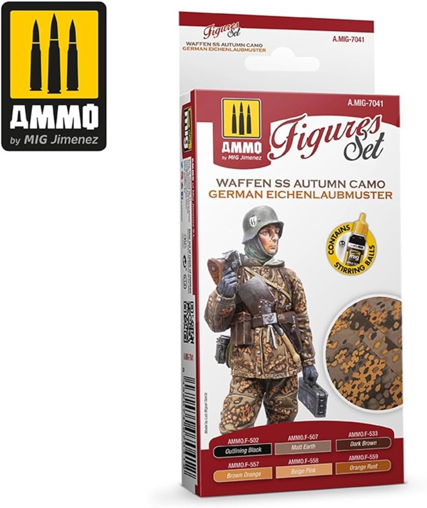 Amazon.com: GIM Waffen SS Autumn Camo German Eichenlaubmuster