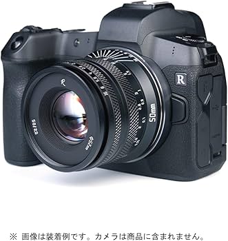 Amazon.co.jp: AstrHori 50mm F2.0 キヤノンRFマウント ブラック 標準