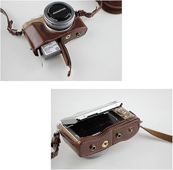 Amazon.co.jp: SIUTATDSH カメラケース PUレザー 適用 Olympus