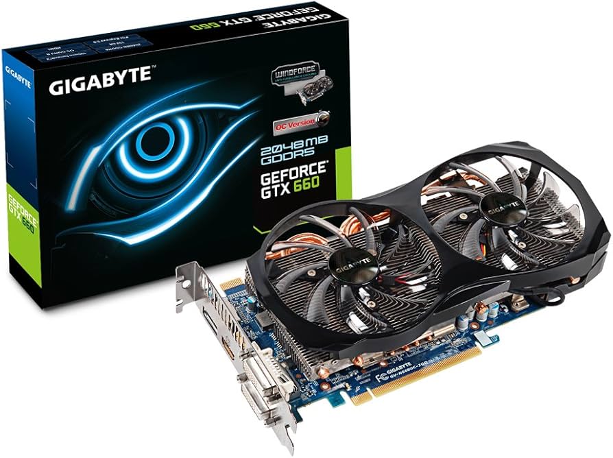 Amazon | Gigabyte GeForce GTX 660 OC 2GB GDDR5 PCI-Express 3.0 DVI