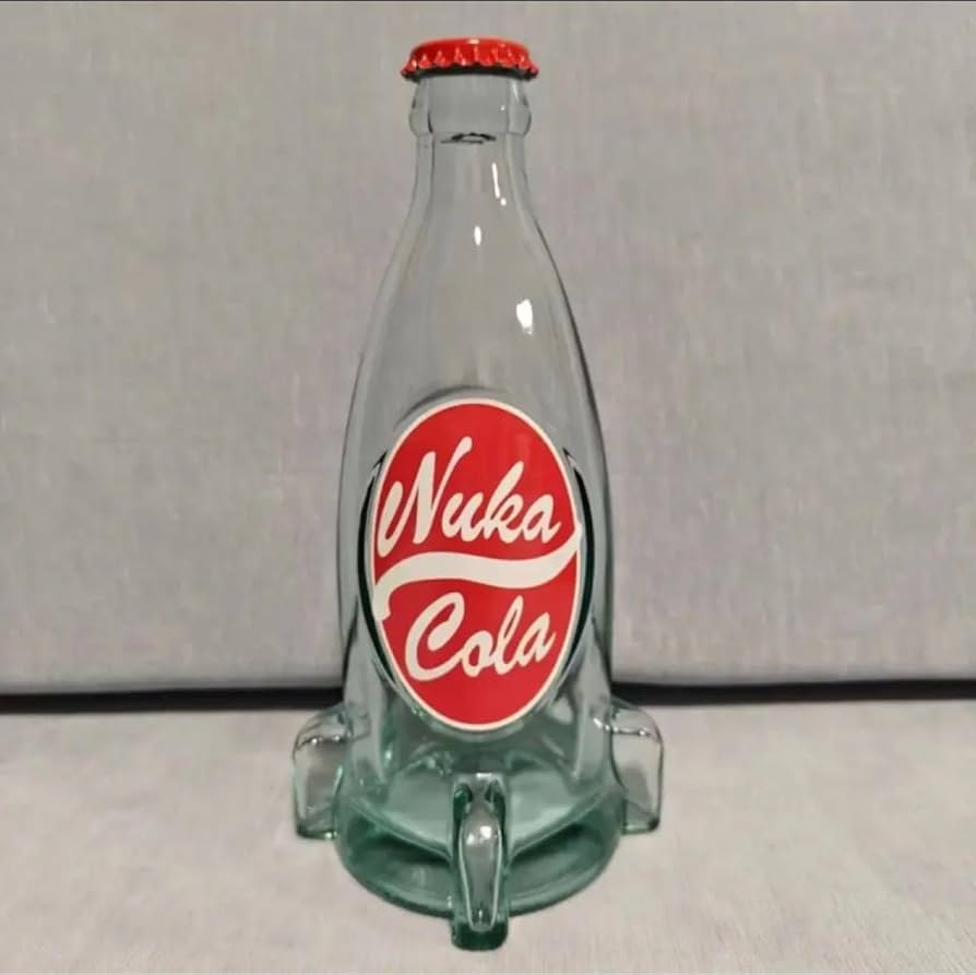 Amazon.co.jp: Fallout ヌカコーラ レプリカ ガラスボトル キャップ