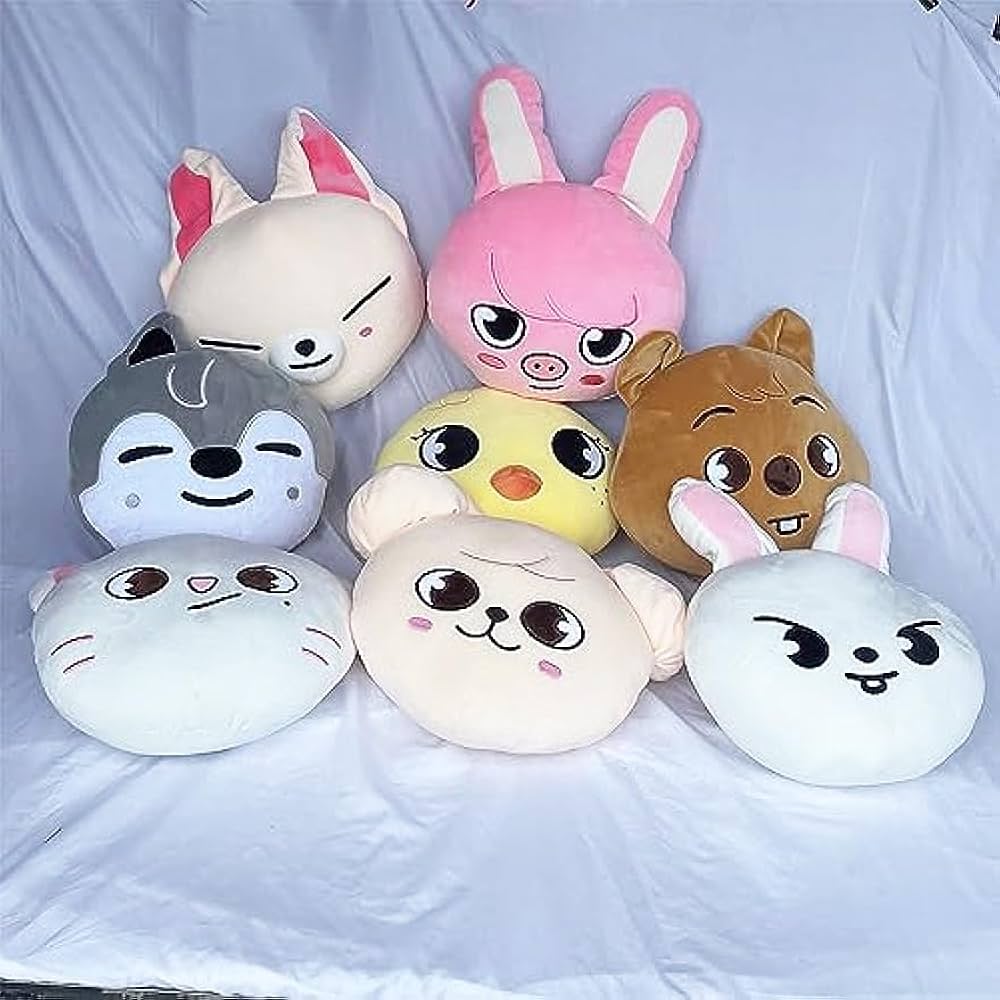 EWINHUIYING 11.8“ Kpop Stray Kids Pillow Case Skzoo Limited Throw