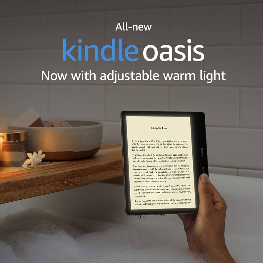 All-New Kindle Oasis (10th Gen) - Now with adjustable warm light