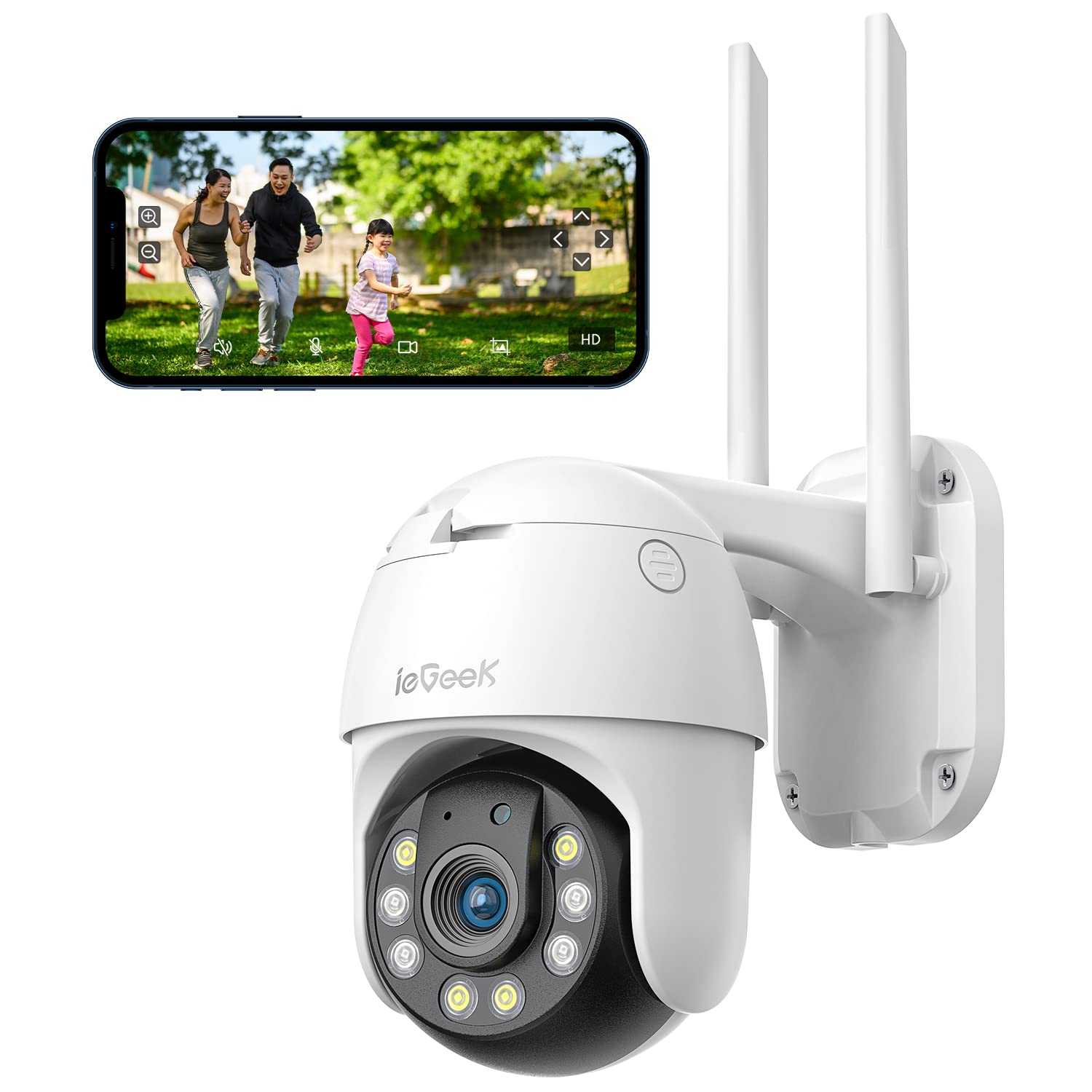 Amazon.co.jp: 【最新型 ieGeek 360°全方位カメラ・APモード付き】人体